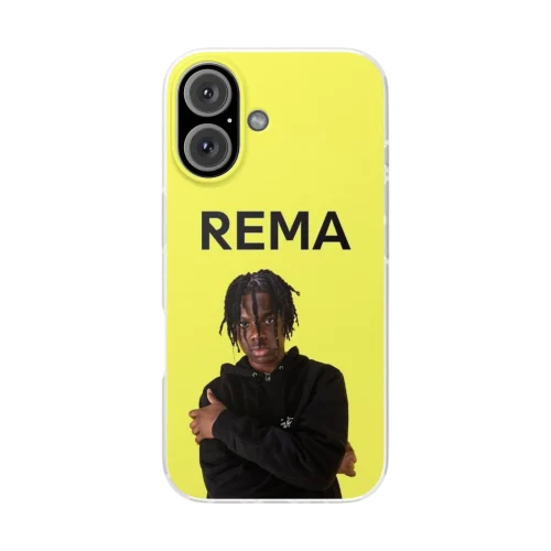 Rema Phone Case with colorful designs related to the albums