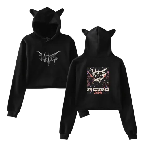 Rema Cropped Hoodie #4