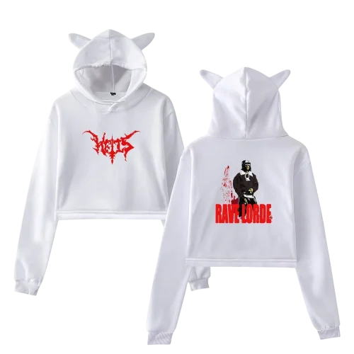 Rema Cropped Hoodie #1